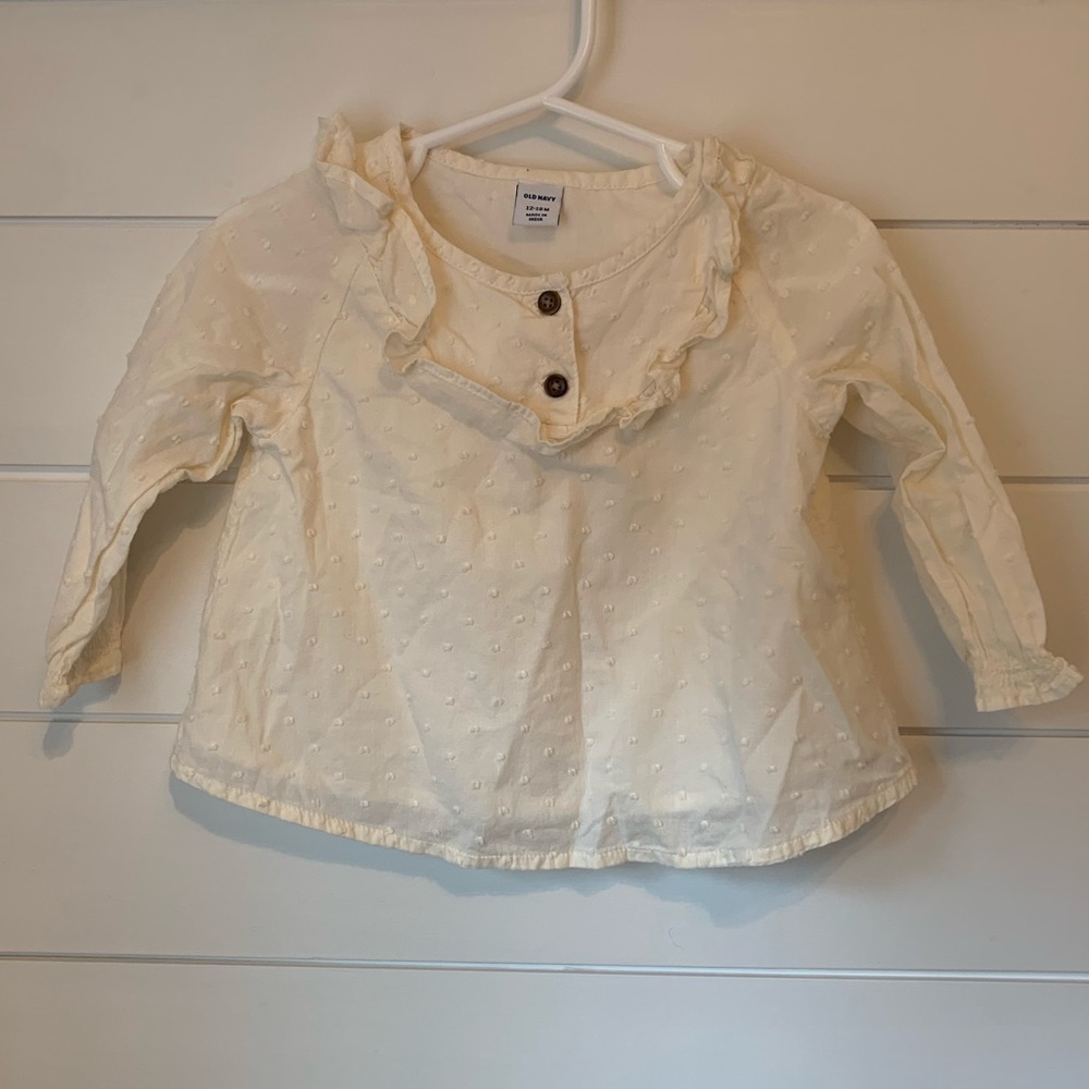 Old navy toddler long sleeve shirt